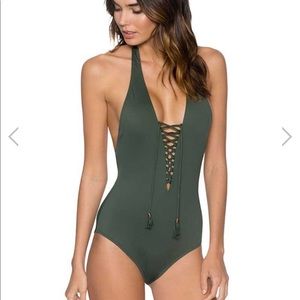 SWIM SYSTEMS SCANDAL ONE PIECE in RAINFOREST